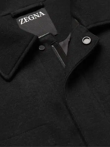 Zegna Felt Chore Jacket - Men | Thumbnail 4