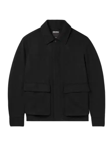 Zegna Felt Chore Jacket - Men | Thumbnail 1