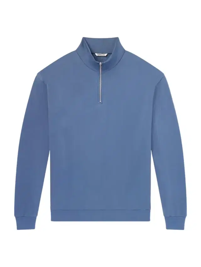 Auralee Cotton Half-Zip Sweatshirt - Men