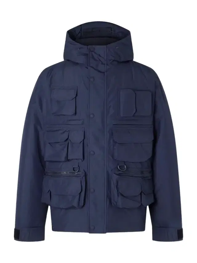 Padded Shell Hooded Field Jacket - Men