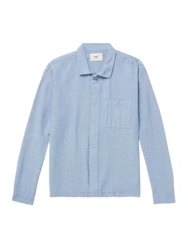 Folk Patch Cotton-Seersucker Shirt - Men | Thumbnail 1