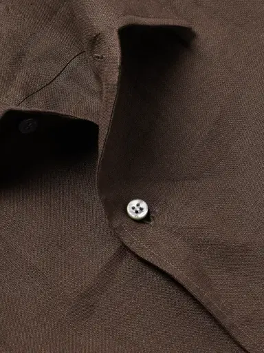 Loro Piana Slub Linen Shirt - Men | Thumbnail 5