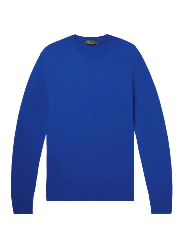 Loro Piana Baby Cashmere Superlight Dyed Crewneck - Men
