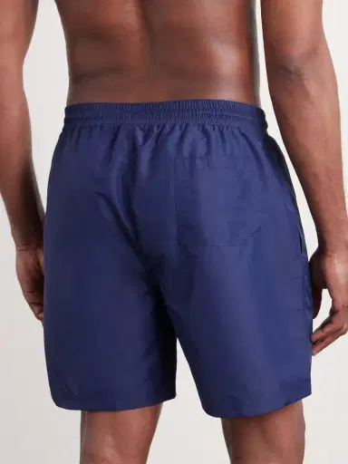 Brunello Cucinelli Straight-Leg Mid-Length Logo-Embroidered Swim Shorts - Men | Thumbnail 3 Brunello Cucinelli Straight-Leg Mid-Length Logo-Embroidered Swim Shorts - Men | Thumbnail 3
