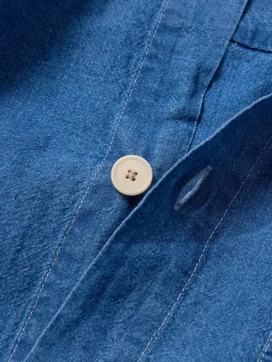 Folk Easy Fit Linen and Cotton-Blend Shirt - Men | Thumbnail 4 Folk Easy Fit Linen and Cotton-Blend Shirt - Men | Thumbnail 4