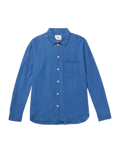 Folk Easy Fit Linen and Cotton-Blend Shirt - Men | Thumbnail 1 Folk Easy Fit Linen and Cotton-Blend Shirt - Men | Thumbnail 1