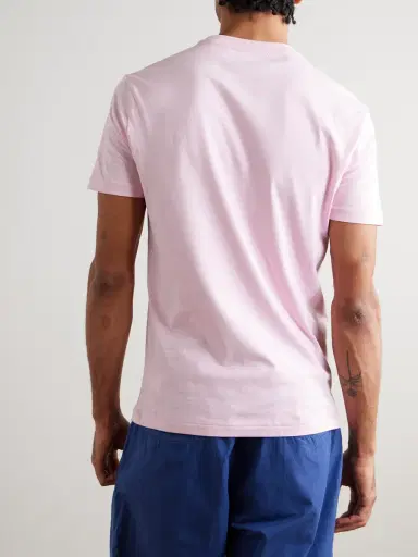 Polo Ralph Lauren Slim-Fit Logo-Embroidered Cotton-Jersey T-Shirt - Men | Thumbnail 4 Polo Ralph Lauren Slim-Fit Logo-Embroidered Cotton-Jersey T-Shirt - Men | Thumbnail 4