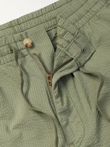 Polo Ralph Lauren Straight-Leg Cotton-Blend Seersucker Drawstring Shorts - Men | Thumbnail 5 Polo Ralph Lauren Straight-Leg Cotton-Blend Seersucker Drawstring Shorts - Men | Thumbnail 5