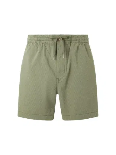 Polo Ralph Lauren Straight-Leg Cotton-Blend Seersucker Drawstring Shorts - Men | Thumbnail 1 Polo Ralph Lauren Straight-Leg Cotton-Blend Seersucker Drawstring Shorts - Men | Thumbnail 1