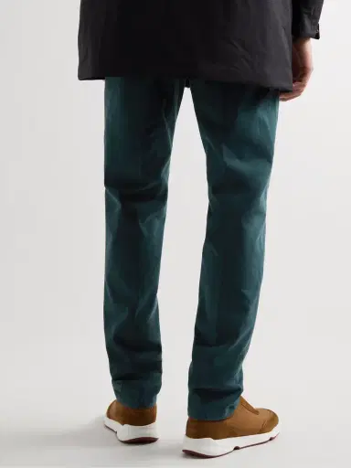 Loro Piana Slim-Fit Cotton-Blend Trousers IT 50 | Thumbnail 3