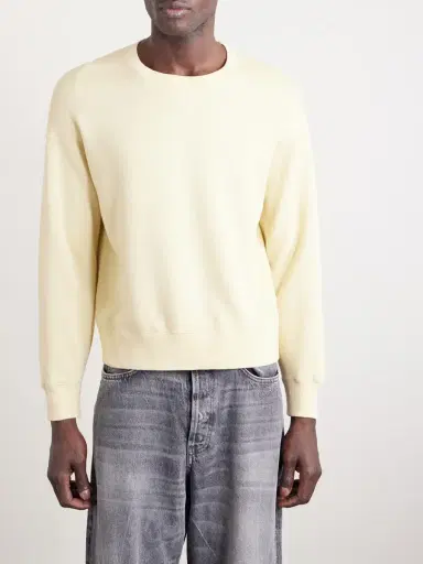 Visvim Jumbo SB Wool and Cotton-Blend Jersey Sweatshirt - Men | Thumbnail 3 Visvim Jumbo SB Wool and Cotton-Blend Jersey Sweatshirt - Men | Thumbnail 3