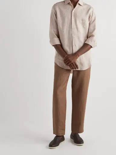 Loro Piana Linen Shirt - Men | Thumbnail 2 Loro Piana Linen Shirt - Men | Thumbnail 2