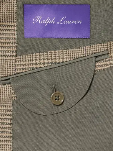 Ralph Lauren Purple Label Checked Silk, Wool and Cashmere-Blend Suit Jacket - Men | Thumbnail 5 Ralph Lauren Purple Label Checked Silk, Wool and Cashmere-Blend Suit Jacket - Men | Thumbnail 5