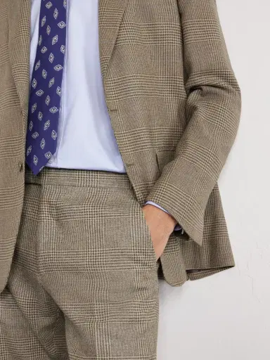 Ralph Lauren Purple Label Checked Silk, Wool and Cashmere-Blend Suit Jacket - Men | Thumbnail 6 Ralph Lauren Purple Label Checked Silk, Wool and Cashmere-Blend Suit Jacket - Men | Thumbnail 6