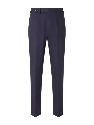 dunhill Straight-Leg Pinstriped Wool Suit Trousers - Men | Thumbnail 1