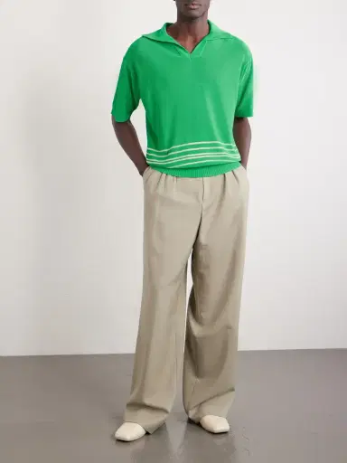 BODE Bentgrass Striped Cotton Polo Shirt - Men | Thumbnail 2