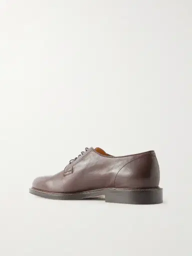 Brunello Cucinelli Leather Derby Shoes - Men | Thumbnail 4 Brunello Cucinelli Leather Derby Shoes - Men | Thumbnail 4