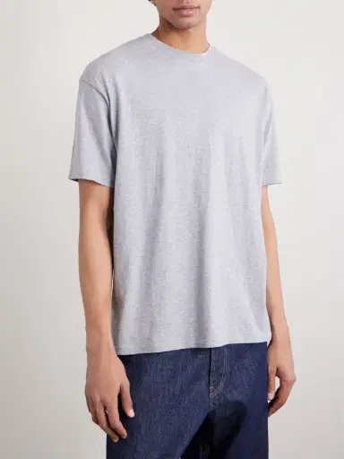 Auralee Cotton-Jersey T-Shirt - Men | Thumbnail 3 Auralee Cotton-Jersey T-Shirt - Men | Thumbnail 3
