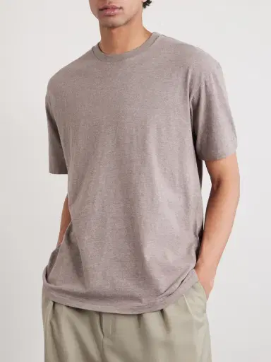 Auralee Cotton-Jersey T-Shirt - Men | Thumbnail 3 Auralee Cotton-Jersey T-Shirt - Men | Thumbnail 3