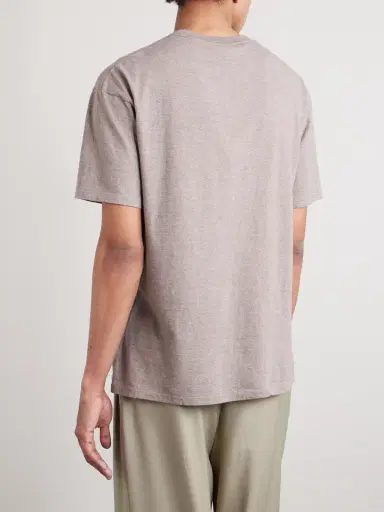 Auralee Cotton-Jersey T-Shirt - Men | Thumbnail 4 Auralee Cotton-Jersey T-Shirt - Men | Thumbnail 4