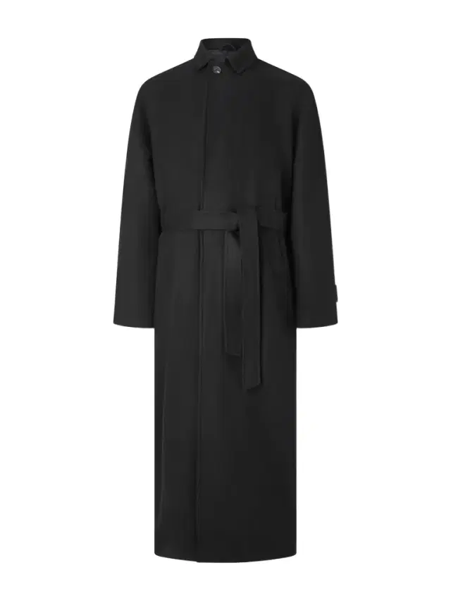 Belted Wool Overcoat - Men