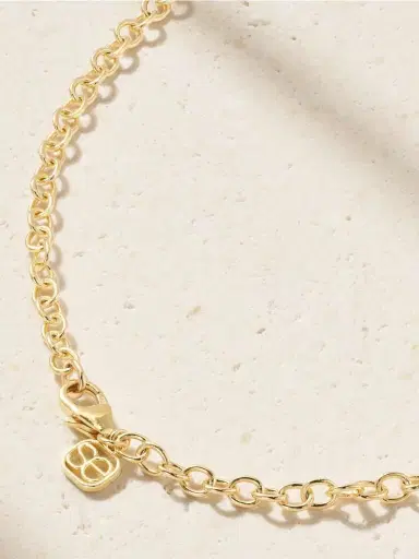 Sydney Evan 14-karat Gold, Diamond And Enamel Necklace | Thumbnail 3 Sydney Evan 14-karat Gold, Diamond And Enamel Necklace | Thumbnail 3