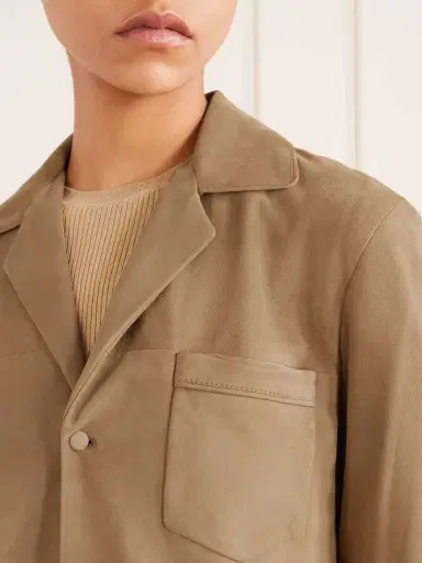 Saint Laurent Suede Shirt | Thumbnail 5 Saint Laurent Suede Shirt | Thumbnail 5