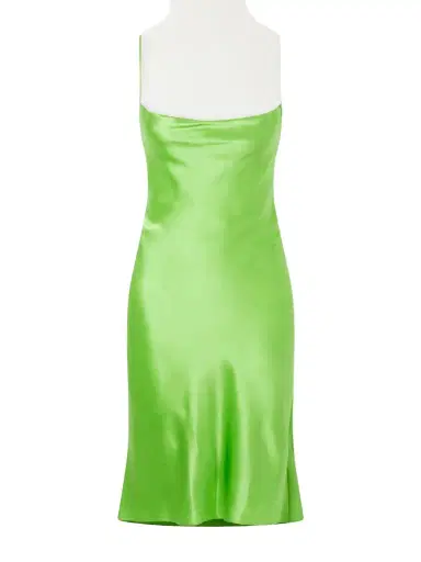 Saint Laurent Draped Silk-satin Mini Dress | Thumbnail 1 Saint Laurent Draped Silk-satin Mini Dress | Thumbnail 1