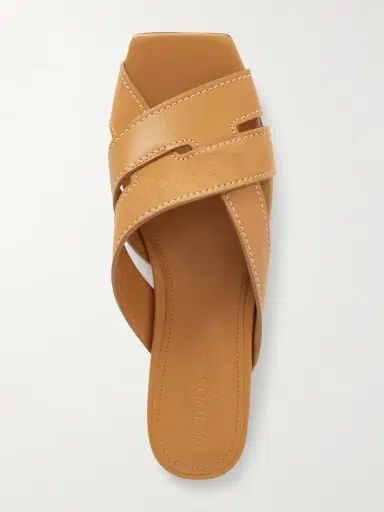 Tod's Suede And Leather Slides | Thumbnail 6