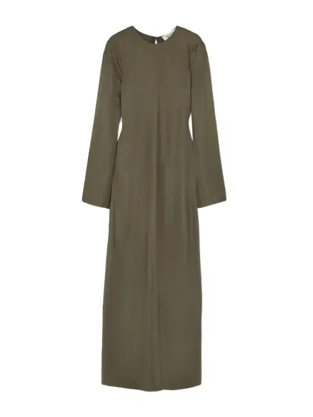 Silk-twill Maxi Dress