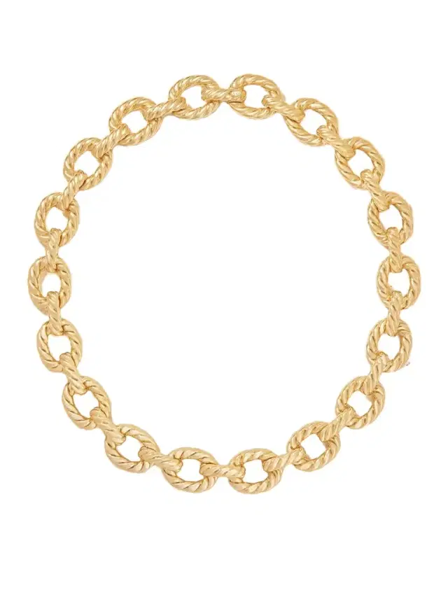David Yurman Sculpted Cable 18-karat Gold Necklace