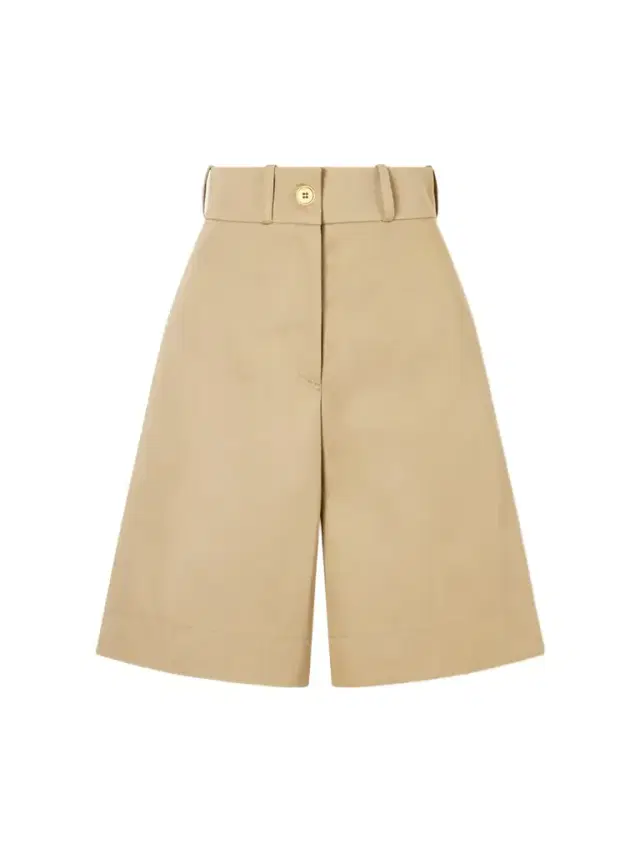 Embroidered Cotton-twill Shorts