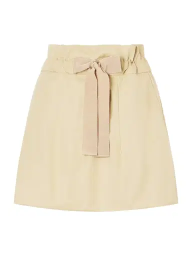 Patou Bloomer Grosgrain-trimmed Cotton Mini Skirt | Thumbnail 1 Patou Bloomer Grosgrain-trimmed Cotton Mini Skirt | Thumbnail 1