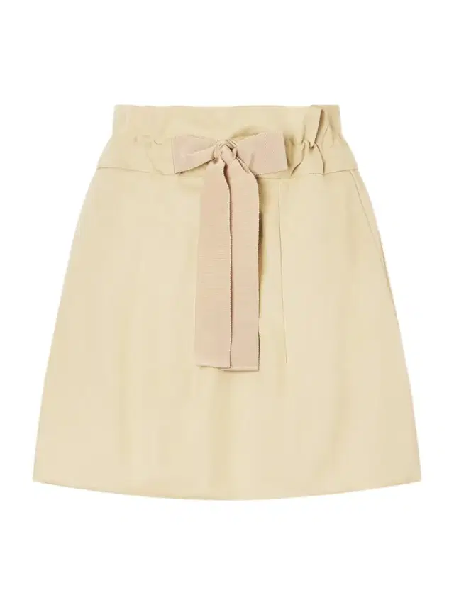 Bloomer Grosgrain-trimmed Cotton Mini Skirt