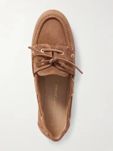 Stuart Weitzman Tinsley Suede Loafers | Thumbnail 5 Stuart Weitzman Tinsley Suede Loafers | Thumbnail 5