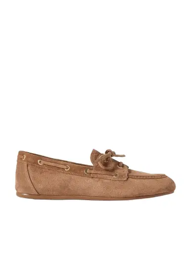 Stuart Weitzman Tinsley Suede Loafers | Thumbnail 1 Stuart Weitzman Tinsley Suede Loafers | Thumbnail 1