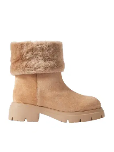 Stuart Weitzman Hudson Shearling Ankle Boots | Thumbnail 1 Stuart Weitzman Hudson Shearling Ankle Boots | Thumbnail 1