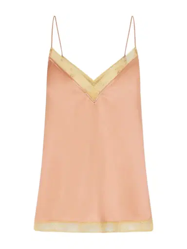Eres Instant Lace-trimmed Silk-satin Camisole | Thumbnail 1