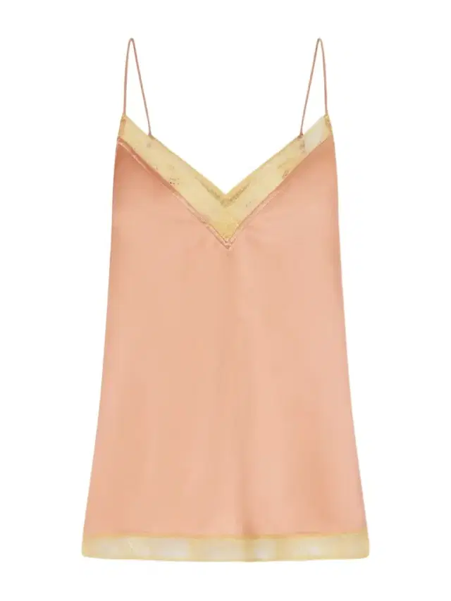 Eres Instant Lace-trimmed Silk-satin Camisole