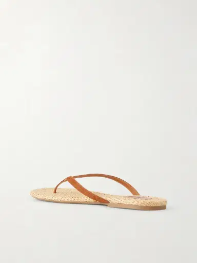 Staud Freja Suede Flip Flops | Thumbnail 3 Staud Freja Suede Flip Flops | Thumbnail 3