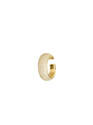 Wish Fine Jewelry 0.53ct Diamond 18K Gold Pave Ear Cuff | Thumbnail 3 Wish Fine Jewelry 0.53ct Diamond 18K Gold Pave Ear Cuff | Thumbnail 3