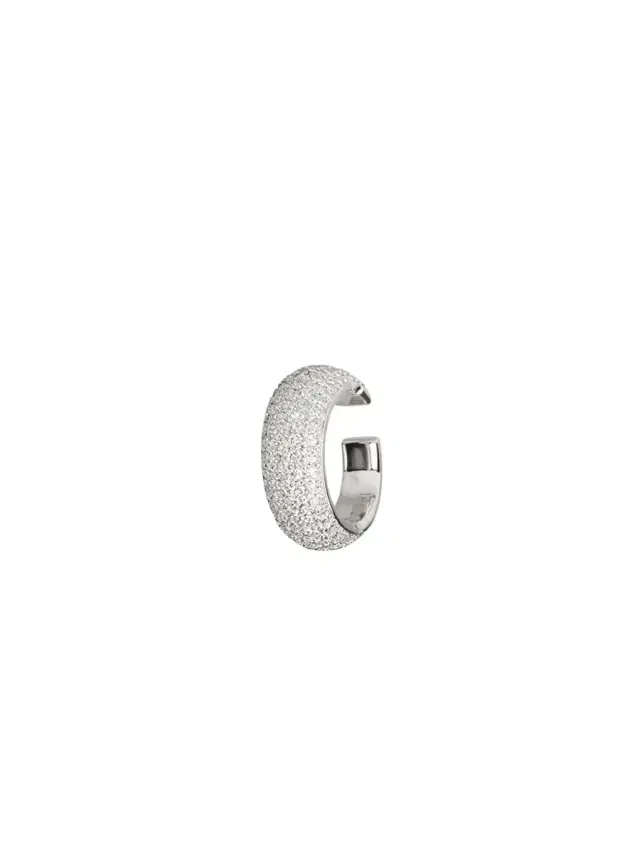 Wish Fine Jewelry 0.53ct Diamond 18K Gold Pave Ear Cuff