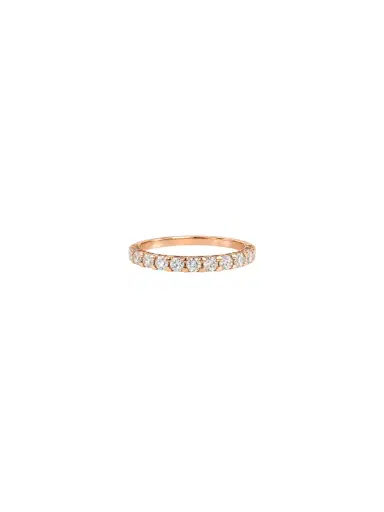 Wish Fine Jewelry 1.00ct Diamond 14K Gold Eternity Band Ring | Thumbnail 1
