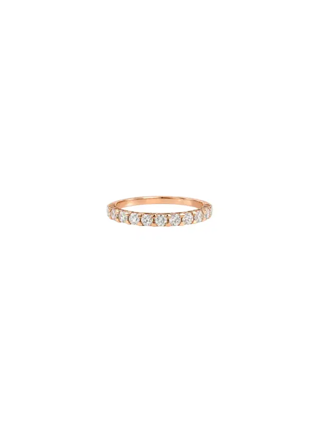 1.00ct Diamond 14K Gold Eternity Band Ring