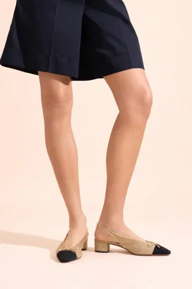 Aquazzura Gioia Mesh Sling 35 | Thumbnail 4 Aquazzura Gioia Mesh Sling 35 | Thumbnail 4