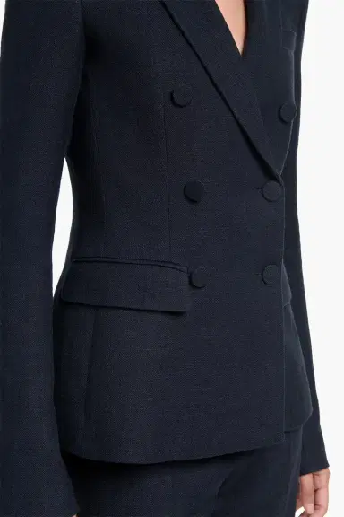 Altuzarra Indiana Jacket - Navy | Thumbnail 4