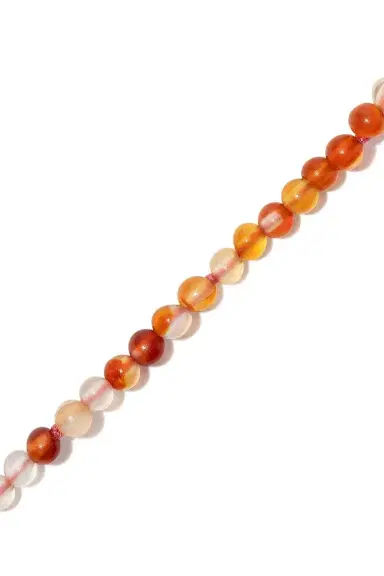 Marla Aaron Orange Agate Itty Bitty Strand Necklace | Thumbnail 5