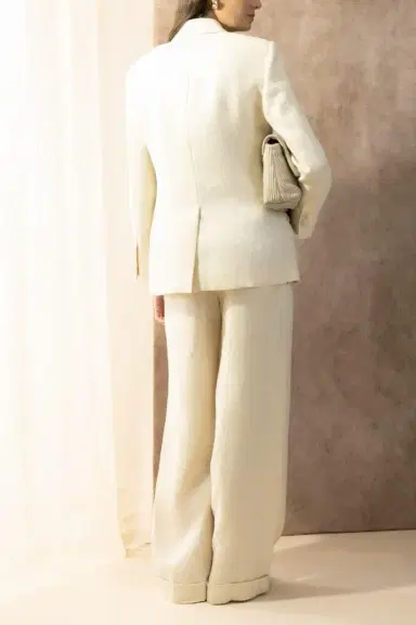 Brunello Cucinelli Shiny Button Front Jacket | Thumbnail 4