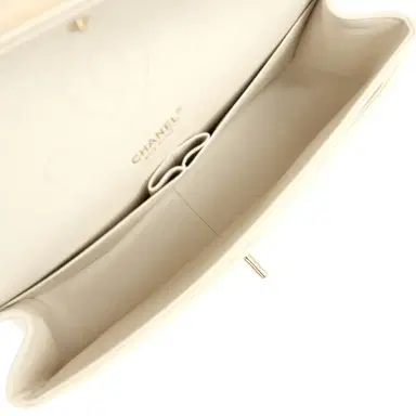 Chanel Chanel Jumbo Classic Double Flap Bag Cream Caviar Gold Hardware | Thumbnail 9 Chanel Chanel Jumbo Classic Double Flap Bag Cream Caviar Gold Hardware | Thumbnail 9