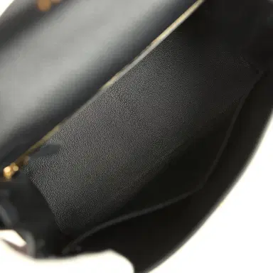 HERMÈS Hermes Kelly Retourne 25 Black Togo Gold Hardware | Thumbnail 8